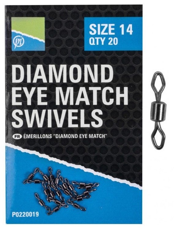 kretliki-diamond-eye-match-swivels-preston kretliki-diamond-eye-match-swivels-preston