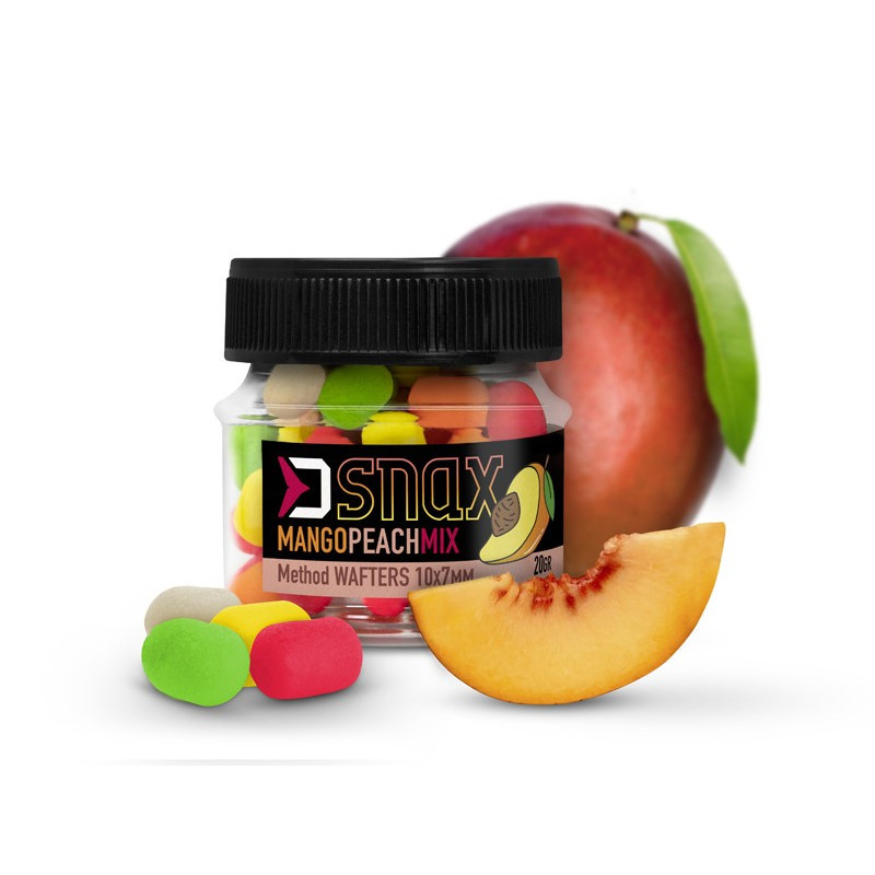 Przynęta Delphin MIX D SNAX WAFT 20g - 10/7mm Mango/Brzoskwinia