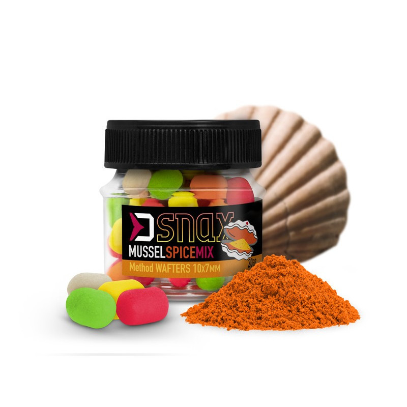 Przynęta Delphin MIX D SNAX WAFT 20g - 10/7mm Małże/Przyprawy