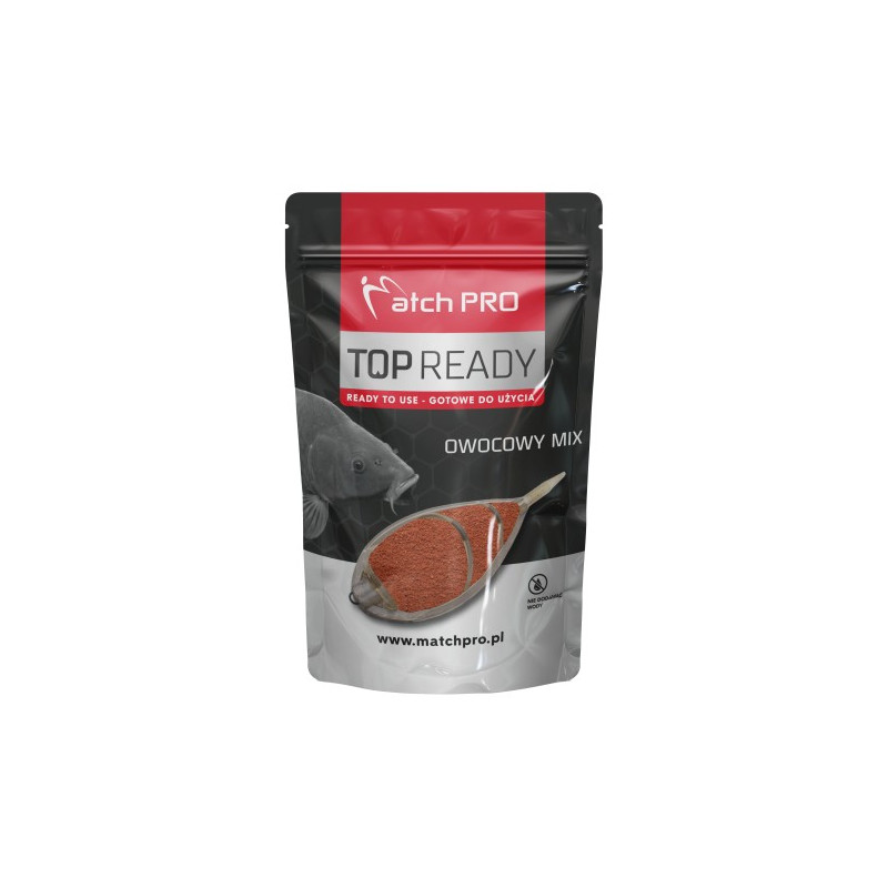 Zanęta Match Pro TOP READY METHODMIX 700g / owocowy mix Zanęta Match Pro TOP READY METHODMIX 700g / owocowy mix