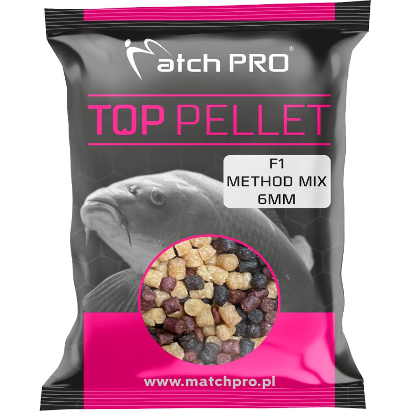 Top Pellet F1 METHOD MIX 700 g 6mm Match Pro Top Pellet F1 METHOD MIX 700 g 6mm Match Pro