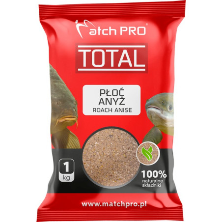 Zanęta Match Pro Total 1kg - Płoć, anyż