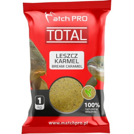 Zanęta Match Pro Total 1kg - LESZCZ KARMEL Zanęta Match Pro Total 1kg - LESZCZ KARMEL