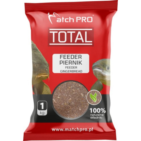 Zanęta Match Pro Total 1kg - Feeder Piernik