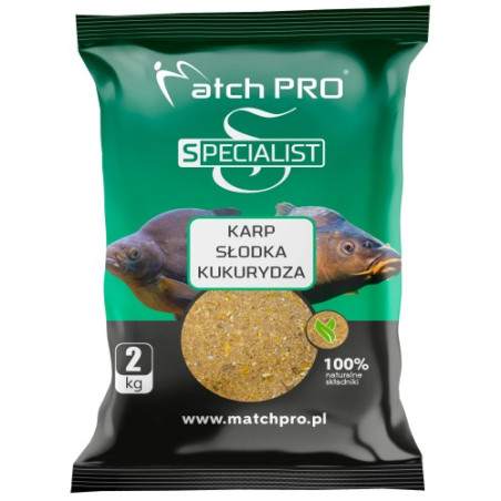Zanęta MatchPro Specialist 2kg - KARP SŁODKA KUKURYDZA