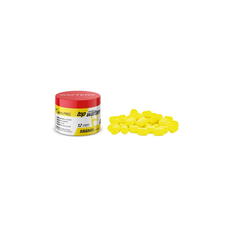 Przynęta Match Pro Top Dumbells Wafters 12 mm 25g / Ananas Przynęta Match Pro Top Dumbells Wafters 12 mm 25g / Ananas