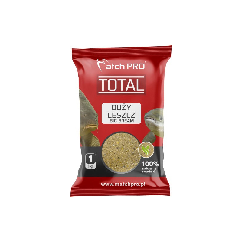 Zanęta Match Pro Total 1kg - DUŻY LESZCZ