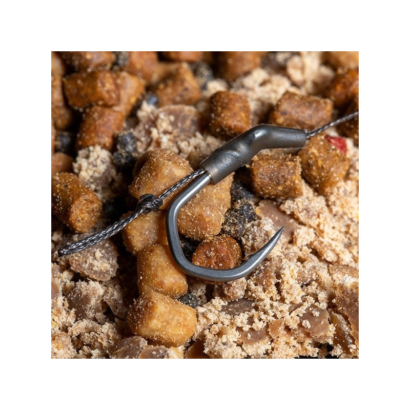 Przypon karpiowy Solid Bag Rig Barbed roz. 4 NASH