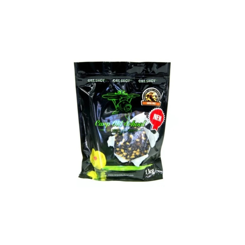 Ziarna zanętowe Carp Old School 1kg - MIX Soya