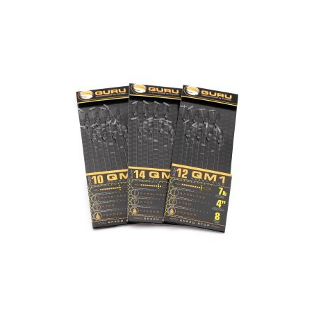 Przypony Guru QM1 Speed Stop 4" 10cm / hak 12 Przypony Guru QM1 Speed Stop 4" 10cm / hak 12