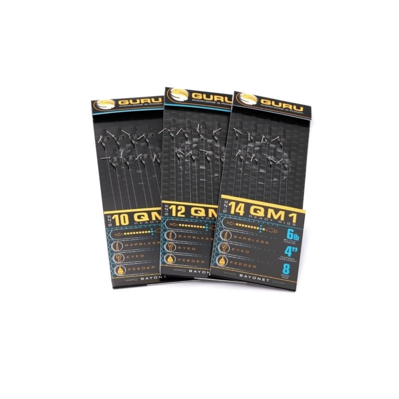 Przypony Guru QM1 Bayonet 4" 10cm / hak 16 Przypony Guru QM1 Bayonet 4" 10cm / hak 16