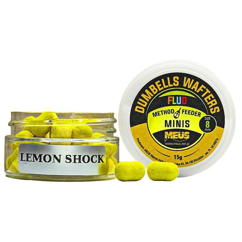 Kulki Meus hakowe Dumbells Fluo Wafters MINIS 15g / 8mm Kulki Meus hakowe Dumbells Fluo Wafters MINIS 15g / 8mm