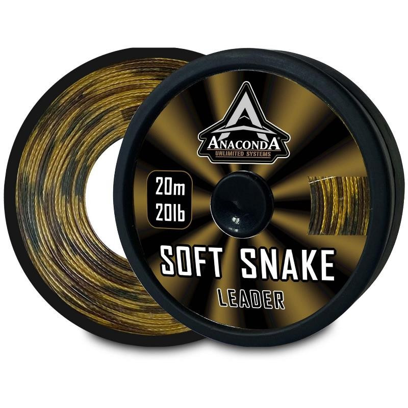 Plecionka Anaconda Soft Snake Leader 20m - 20lb Plecionka Anaconda Soft Snake Leader 20m - 20lb