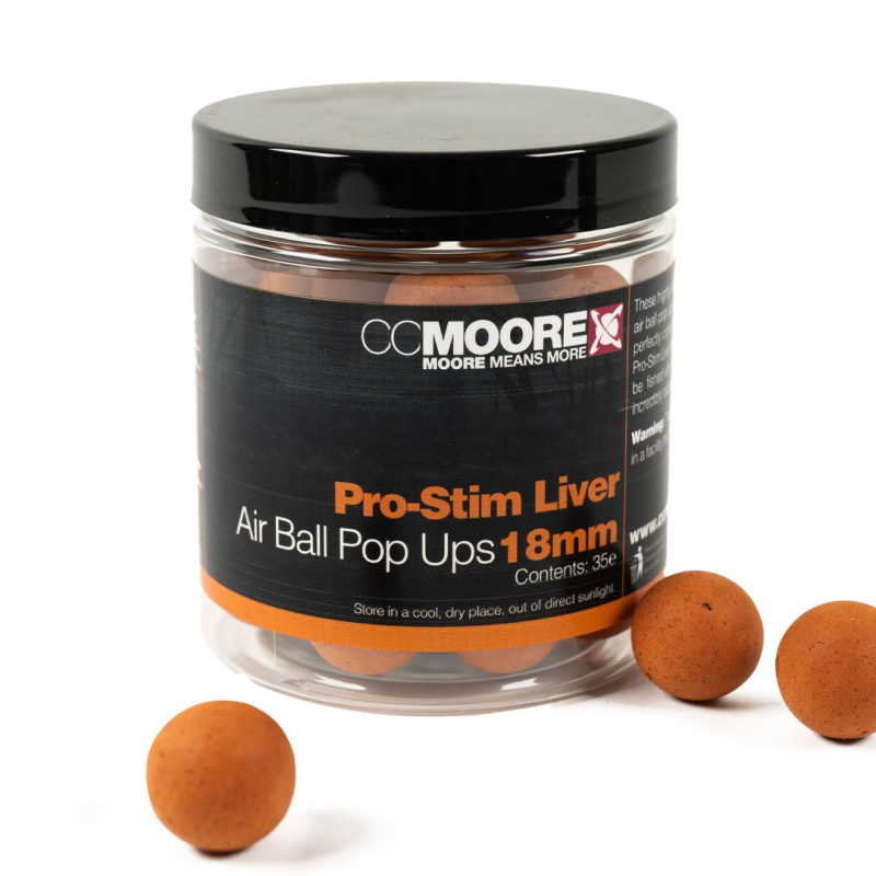 Kulki CC Moore Air Ball Pop-Ups 15mm - Pro-Stim Liver