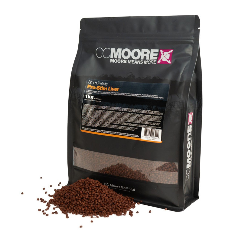 Pellet CC Moore 1kg - 3mm Pro-Stim Liver