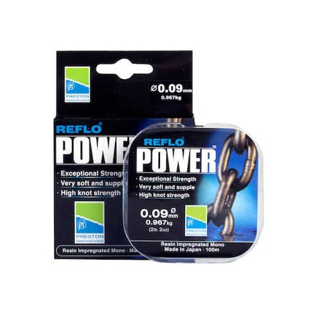 Żyłka Preston Reflo Power 100m / 0.19mm Żyłka Preston Reflo Power 100m / 0.19mm