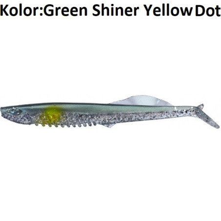 Przynęta Gunki V3IB 145 ITB 14,5cm Green Shiner Yellow Dot