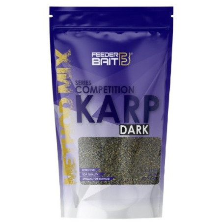 Zanęta Feeder Bait COMPETITION Method Mix 800g - KARP DARK