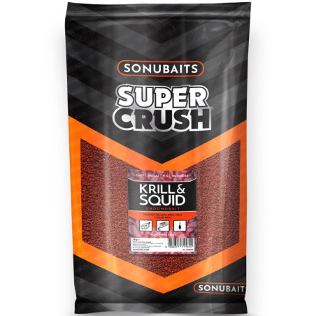 Zanęta Sonubaits Super Crush 2kg / Krill & Squid