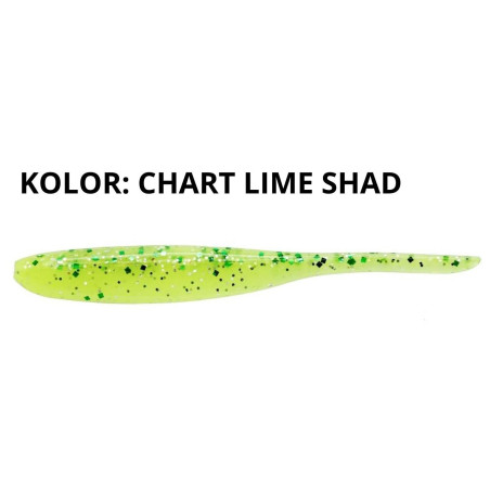 Przynęta Keitech Shad Impact 12cm Chart Lime Shad