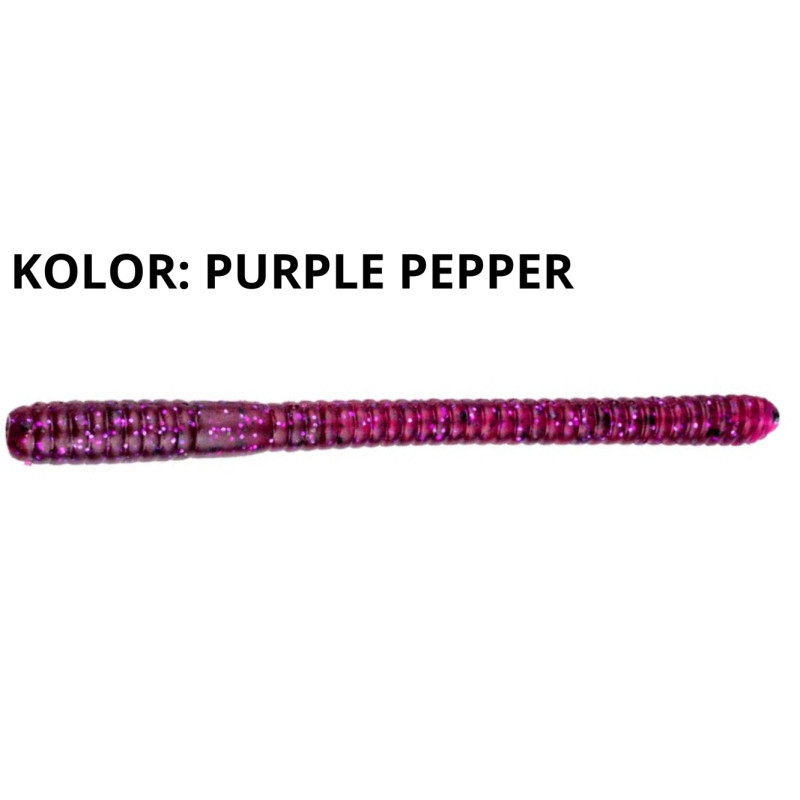 Przynęta Perch Professor Flying Worm 9 cm PURPLE PEPPER Przynęta Perch Professor Flying Worm 9 cm PURPLE PEPPER