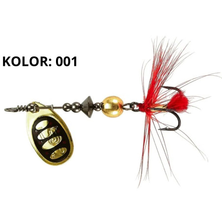 Błystka obrotowa Lucky John Bonnie Blade 4,3g roz.2 001