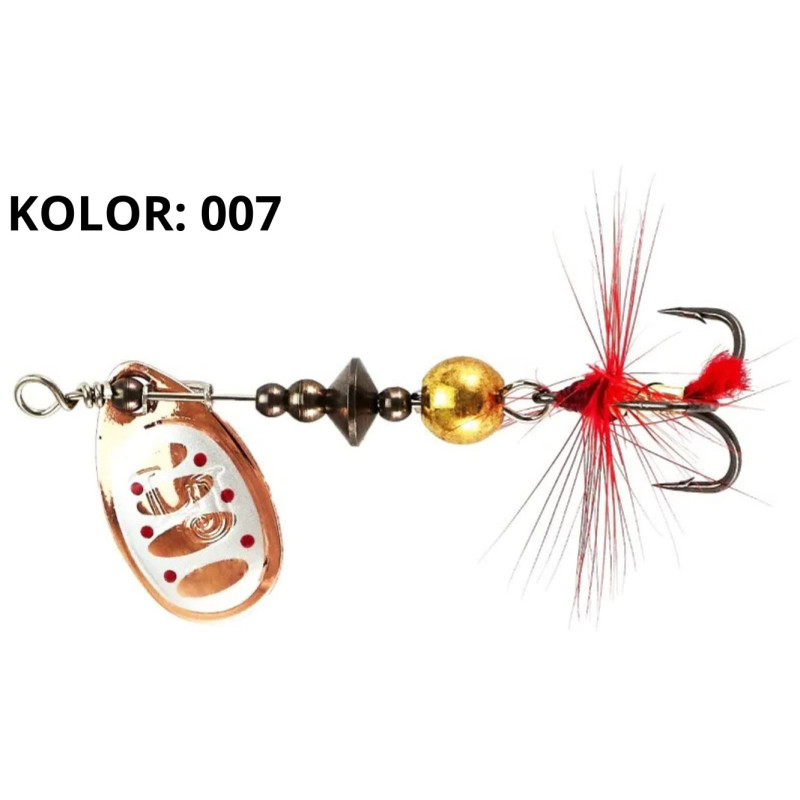 Błystka obrotowa Lucky John Bonnie Blade 4,30g roz.2 007