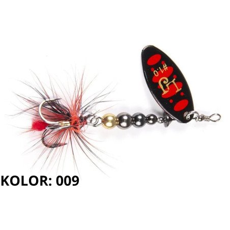 Błystka obrotowa Lucky John Shelt Blade 15g roz.4 009 Błystka obrotowa Lucky John Shelt Blade 15g roz.4 009