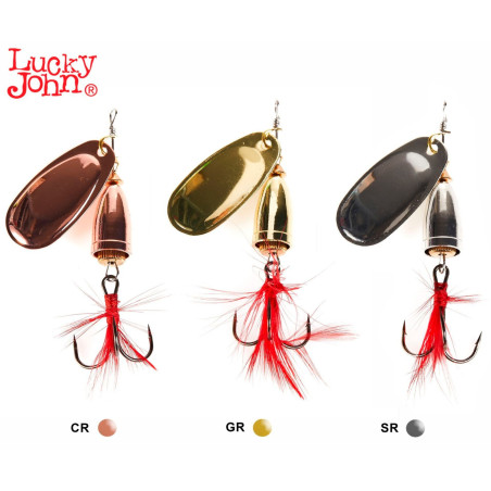 Błystki obrotowe Lucky John Bell Spin 8g roz.3 C