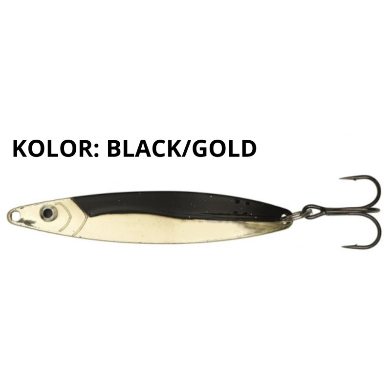 Błystka KINETIC Solo Salar 34g black/ gold