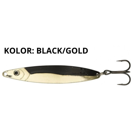Błystka KINETIC Solo Salar 34g black/ gold