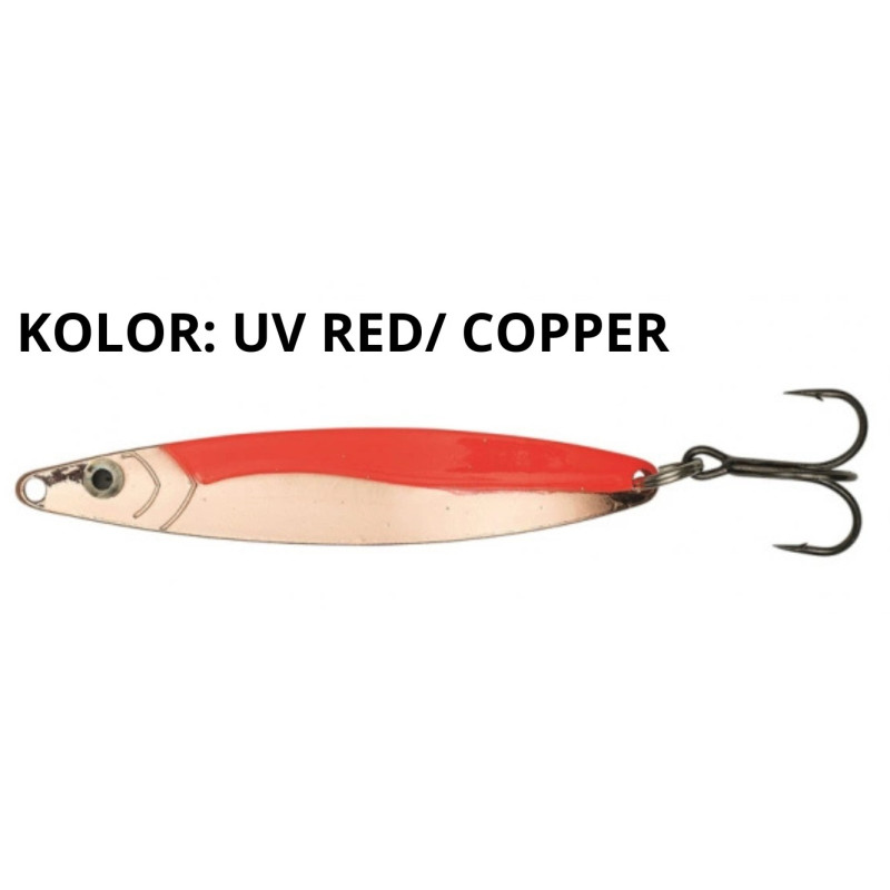 Błystka KINETIC Solo Salar 34g uv red/copper