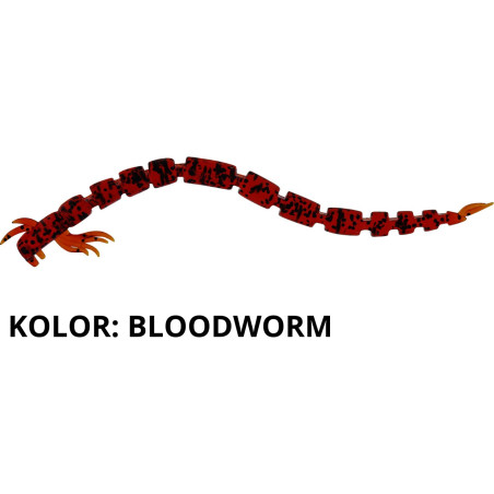 Przynęta Westin Bloodteez WORM 7,5 cm bloodworm