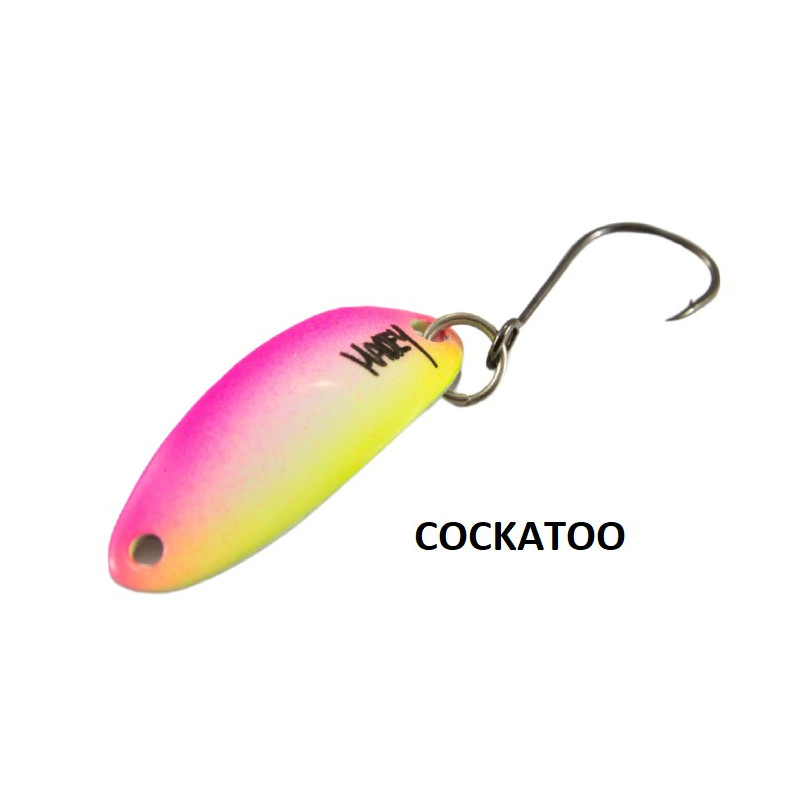 Wahadłówka pstrągowa MADEY PAZUR 3,3g Cockatoo