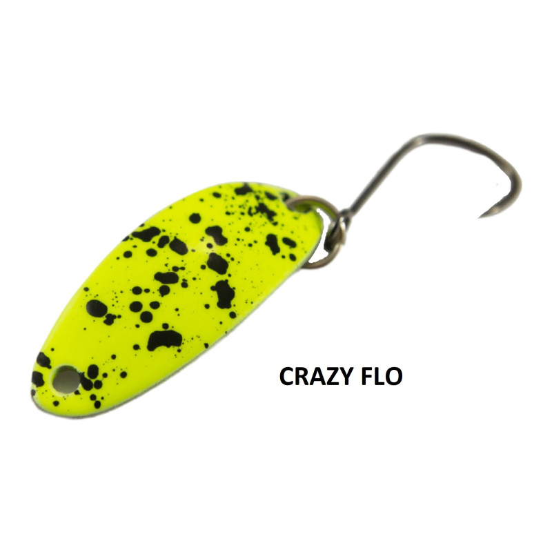 Wahadłówka pstrągowa MADEY PAZUR 2.3g Crazy Flo