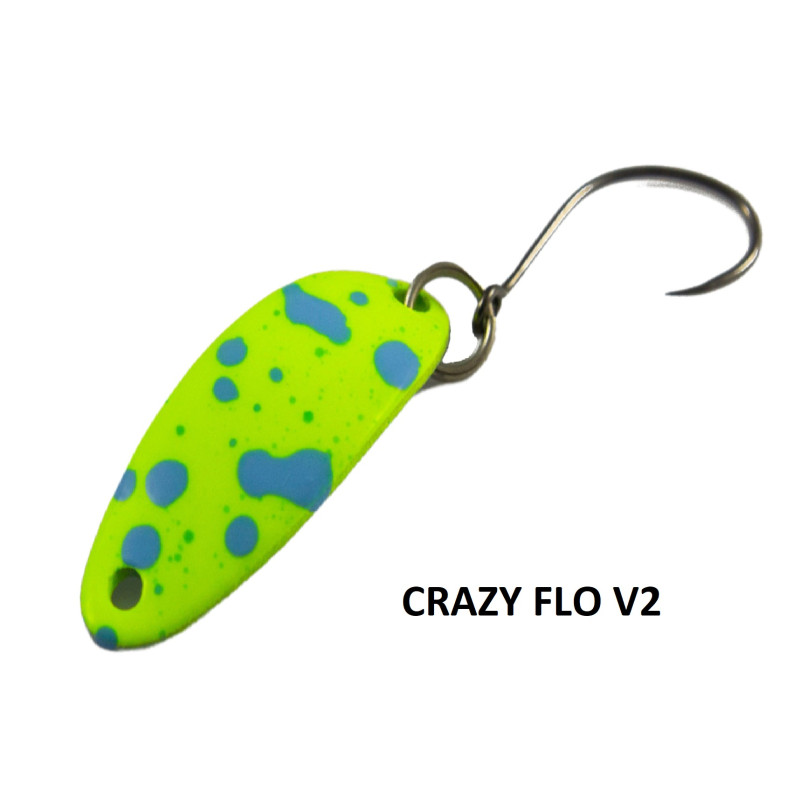Wahadłówka pstrągowa MADEY PAZUR 2,3g Crazy Flo V2
