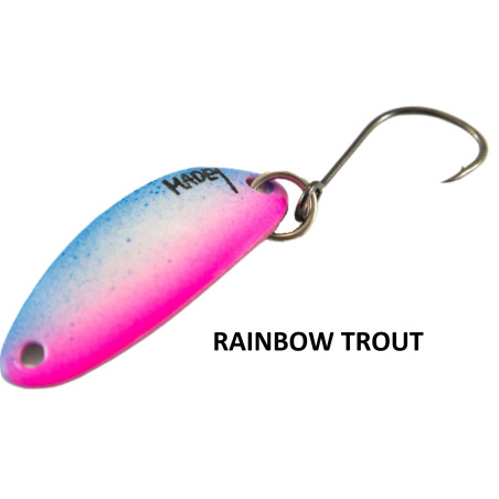 Wahadłówka pstrągowa MADEY PAZUR 3,3g rainbow trout Wahadłówka pstrągowa MADEY PAZUR 3,3g rainbow trout