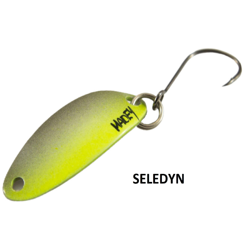 Wahadłówka pstrągowa MADEY PAZUR 3,3g seledyn