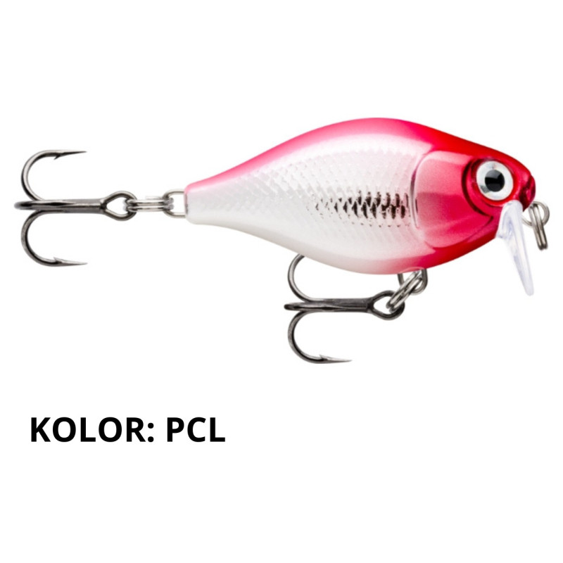 Wobler Rapala X-Light Crank Shallow Runner 3,5cm PCL Wobler Rapala X-Light Crank Shallow Runner 3,5cm PCL