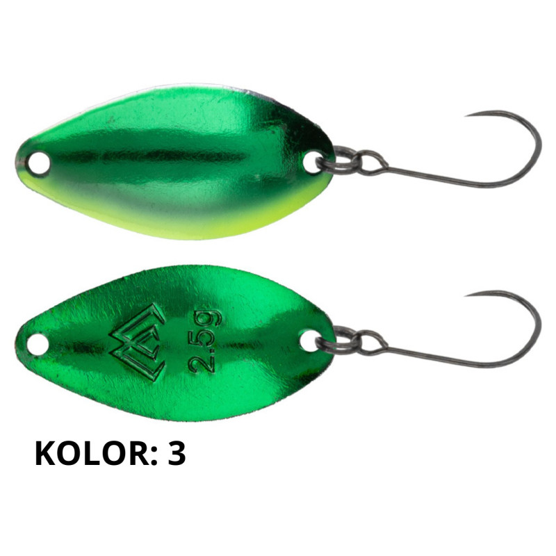 Błystka wahadłowa Mikado - LAZZER SPOON 2,5g 3