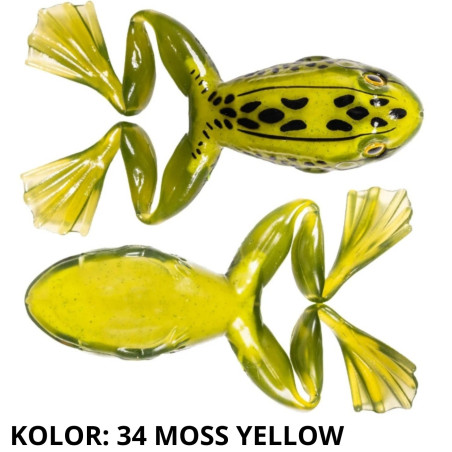 Przynęta Live Target FREESTYLE FROG 2.0 - 7 cm 7,5cm 34 moss yellow