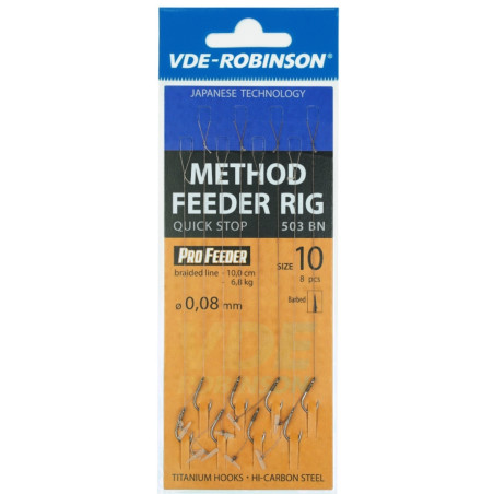 Przypon Robinson plecionka VDE-R quick stop MF 503BN hak 10 Przypon Robinson plecionka VDE-R quick stop MF 503BN hak 10
