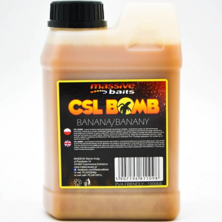 Liquid Massive Baits CSL Boomb 1L - Banana