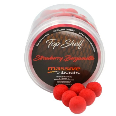 Kulki Massive Baits SPECIAL POP-UPS 18mm - strawberry bergamotta