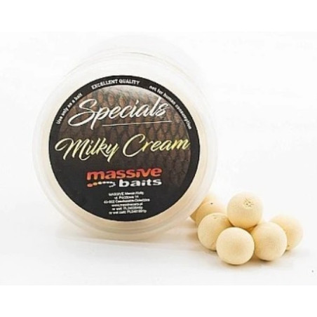 Kulki Massive Baits SPECIAL POP-UPS 14mm - Milky Cream