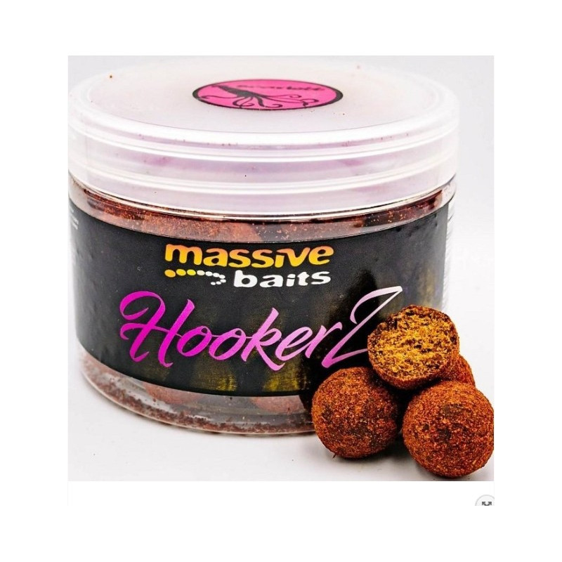 Przynęta hakowa Massive Baits HOOKERZ 300ml -  22mm milky cream