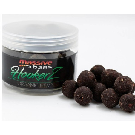 Przynęta hakowa Massive Baits HOOKERZ 300ml - 18mm Organic Hemp