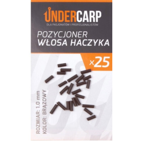 Pozycjoner włosa haczyka roz. 1,00 mm / brązowy Under carp