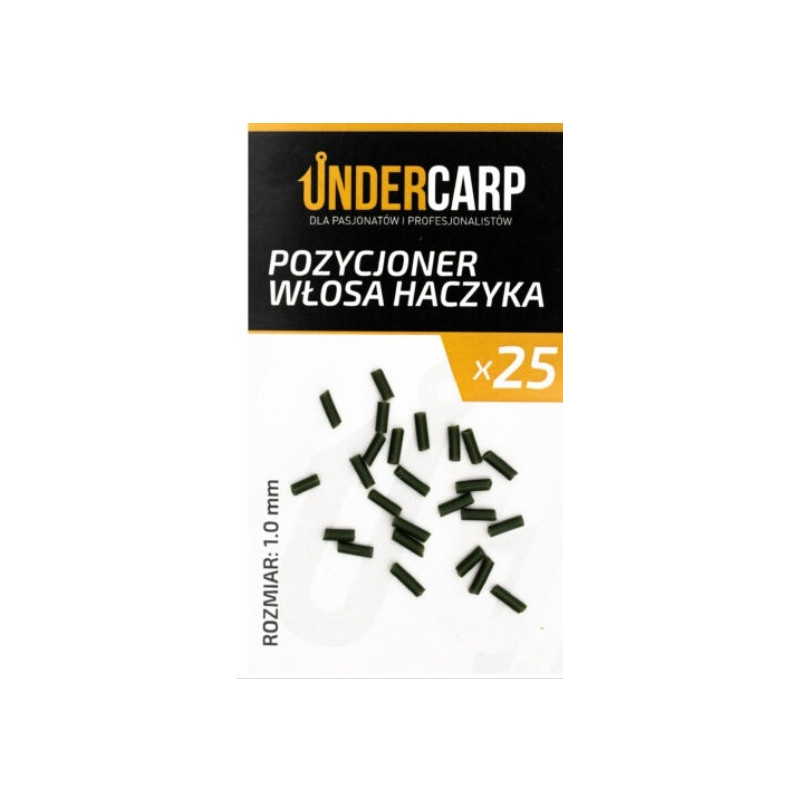Pozycjoner włosa haczyka roz. 1,00 mm / zielony Under carp