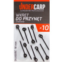 Wkręt do przynęt z kółkiem 1,8cm Under carp Wkręt do przynęt z kółkiem 1,8cm Under carp